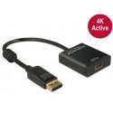 DeLOCK 62607 vaizdo kabelio adapteris 0,2 m DisplayPort HDMI A tipo (standartinis) Juoda DeLOCK 62607 vaizdo kabelio adapteris 0,2 m DisplayPort HDMI A tipo (standartinis) Juoda