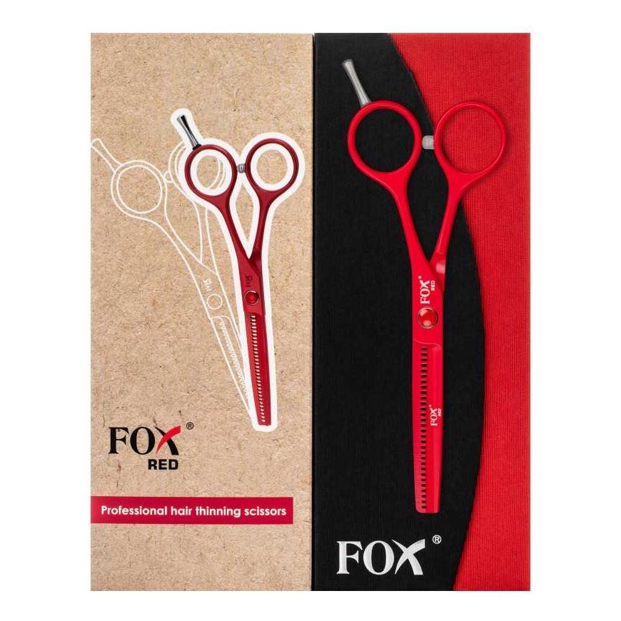 Blue FOX hairdressing thinning shears - Mėlyna – 2
