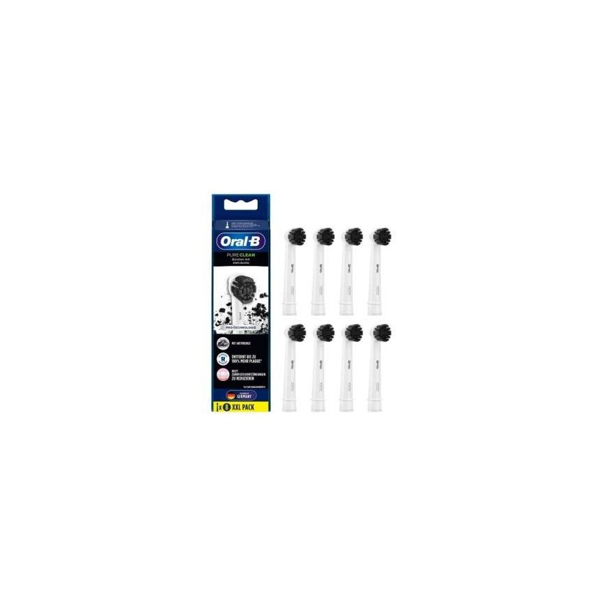 Oral-B Toothbrush heads Active Charcoal 8 pcs.