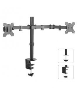 Maclean MC-754 monitoriaus laikiklis arba stovas 81,3 cm (32") Juoda Stalas