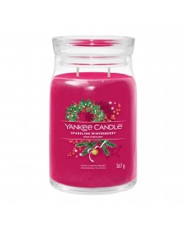 Yankee Candle Sparkling Winterberry vaško žvakė Turas Raudona 1 vnt