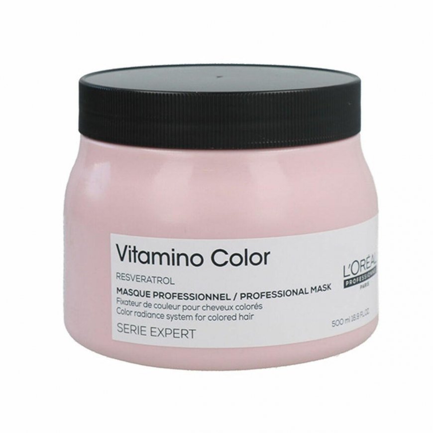 Spalvos spindesį atkurianti kaukė L‘oreal Professionnel Vitamino Color Mask 500ml – 2