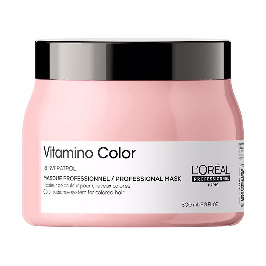 Spalvos spindesį atkurianti kaukė L‘oreal Professionnel Vitamino Color Mask 500ml – 4