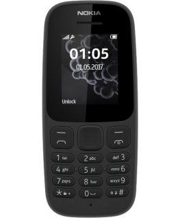 Nokia 105 4.5 cm (1.77") 74.04 g Black Feature phone