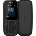 Nokia 105 4,5 cm (1.77") 74,04 g Juoda Bazinis telefonas Nokia 105 4,5 cm (1.77") 74,04 g Juoda Bazinis telefonas