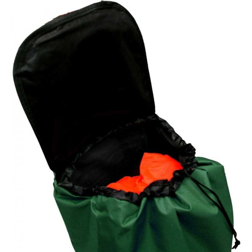 Travel Slazenger Stroller BAG NA KÓLKACH NA ZAKUPY ZE STELAŻEM 31L GREEN WHITE – 4