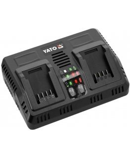 YATO Charger INTELLIGENTNA PODWÓJNA 18V (2.4-4.5A)