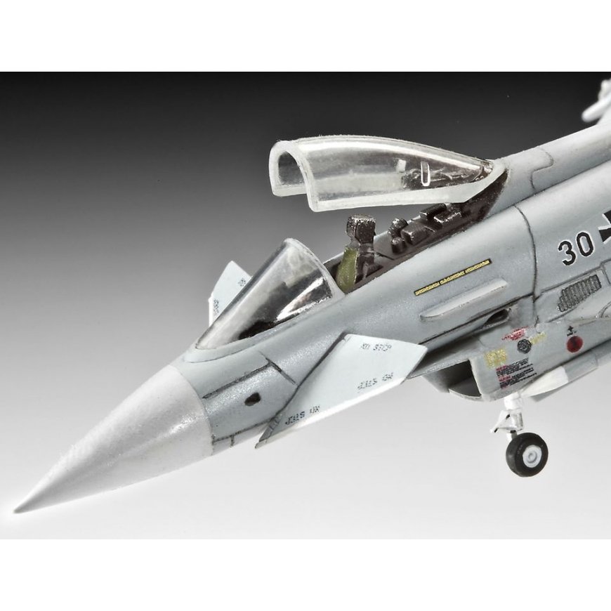 Revell Eurofighter Typhoon (single seater) Fiksuotojo sparno orlaivio modelis Montavimo rinkinys 1:1 – 2