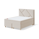 Sleepwell RED CONTINENTAL CONTINENTAL BED / 160x50x200 / medium / VERANO Light Grey (18332) Sleepwell RED CONTINENTAL CONTINENTAL BED / 160x50x200 / medium / VERANO Light Grey (18332)