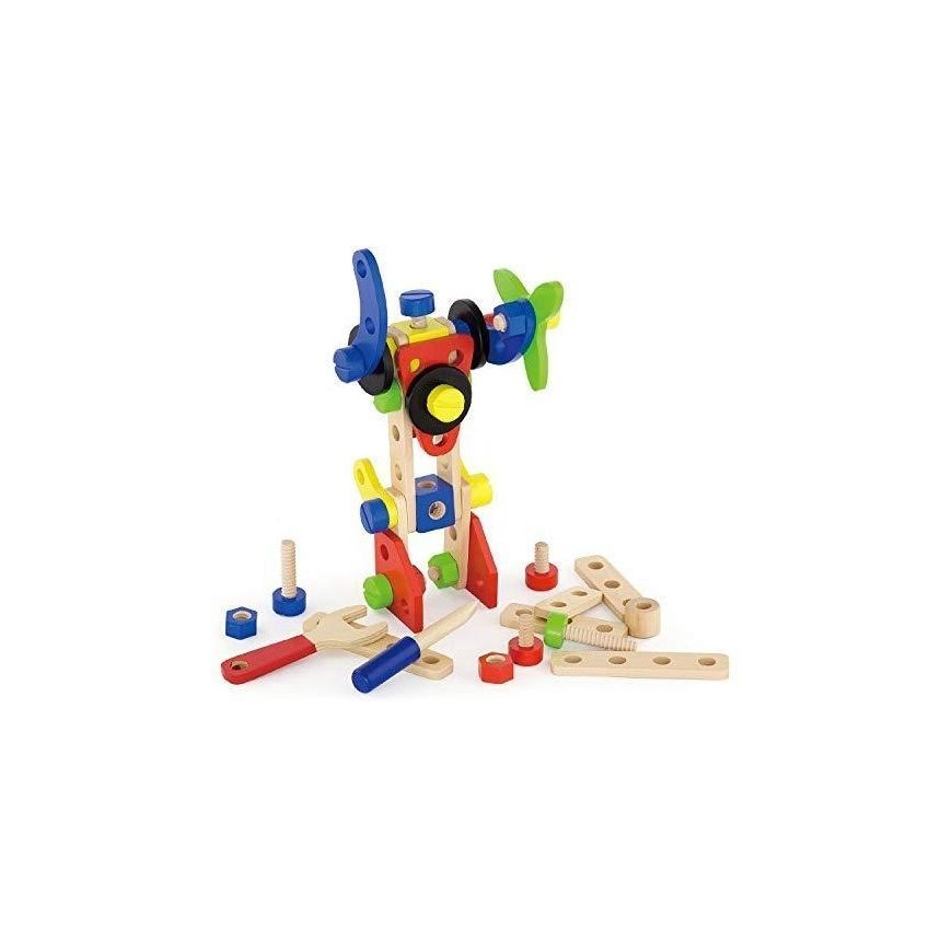 VIGA Wooden constructor 68 pcs. Viga