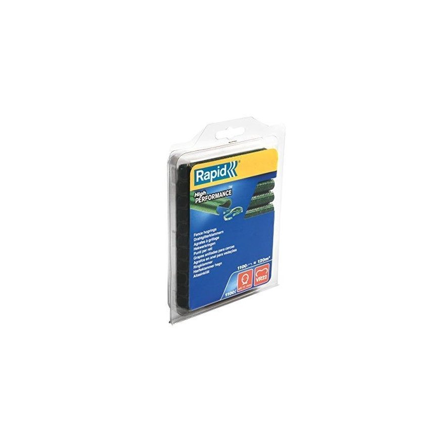 R:Hog Ring VR22/ 1.1M Galv. Blister 5-11mm, Rapid – 3
