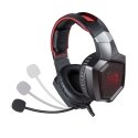 Savio SAVGH-FORGE headphones/headset Wired Ear-hook Gaming Black, Red Savio SAVGH-FORGE headphones/headset Wired Ear-hook Gaming Black, Red