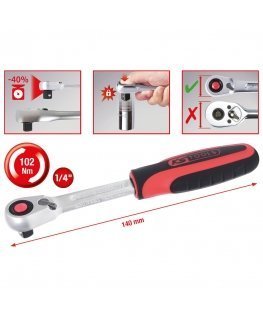 KS Tools 920.1490 гаечный ключ с трещоткой Хром-ванадиевая сталь 72 шт