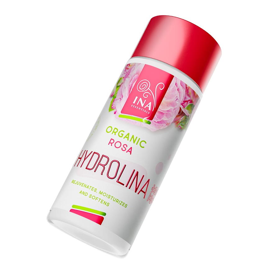 Ina Essentials Ekologiškas hidrolino rožių vanduo 150ml – 2
