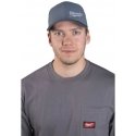 Milwaukee Accessories Kepurė su snapeliu MILWAUKEE Performance, mėlyna S / M Milwaukee Accessories Kepurė su snapeliu MILWAUKEE Performance, mėlyna S / M