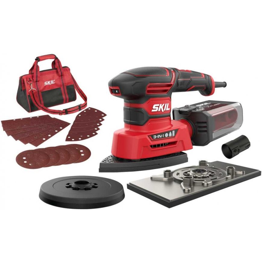Skil_Red Triangular sander Skil 7280 DA
