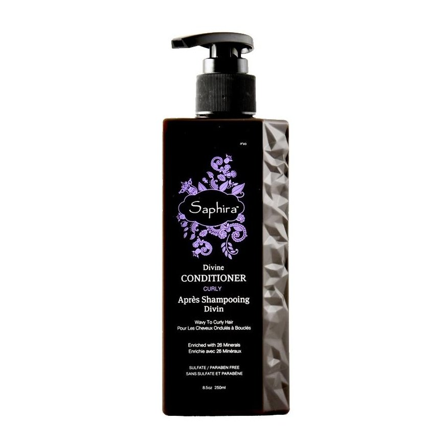 Saphira Divine Conditioner intensively moisturizing conditioner for frizzy, frizzy hair, 250 ml