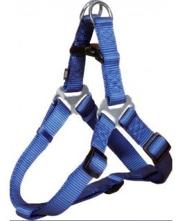 TRIXIE Premium One Touch petnešos, XS-S 30-40cm/10mm, mėlynos