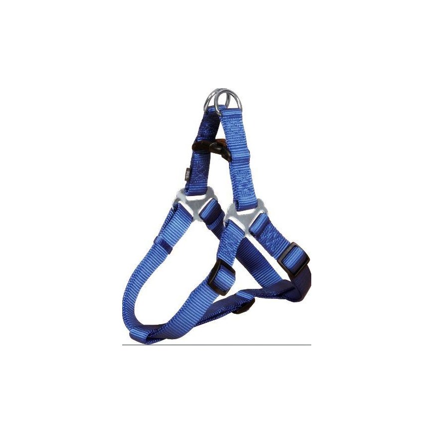 TRIXIE Premium One Touch petnešos, XS-S 30-40cm/10mm, mėlynos