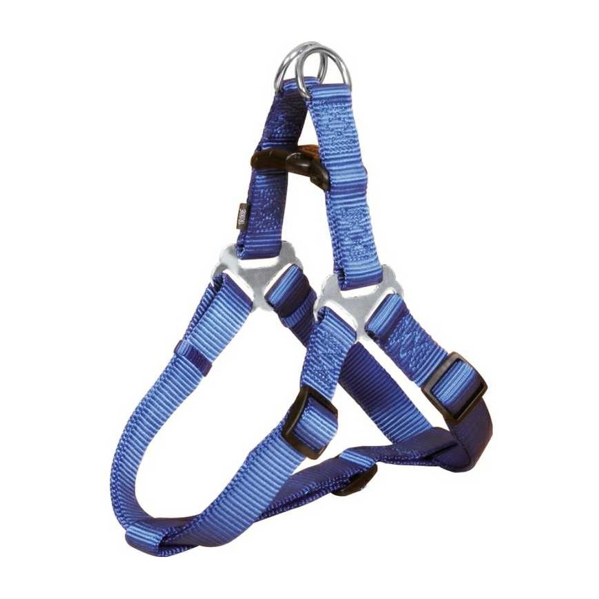 TRIXIE Premium One Touch petnešos, XS-S 30-40cm/10mm, mėlynos – 3