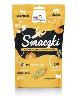 SYTA MICHA Treats with lamb, pumpkin, banana and apricot - dog treat - 80g