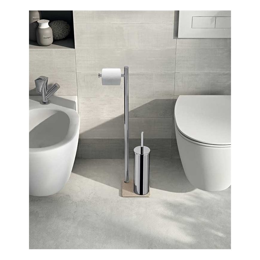 Gedy toilet paper and brush holder