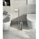 Gedy toilet paper and brush holder Trilly, hroms Gedy toilet paper and brush holder Trilly, hroms