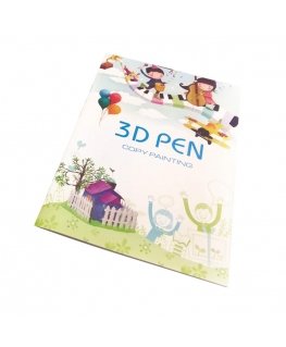 iLike S5 Coloring Book for 3D Printing Pen Figures 22 Figures