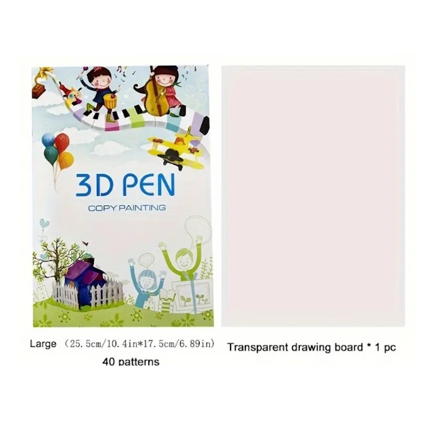 iLike S5 Joonistamise raamat 3D printimise pliiatsfiguuride loom – 2