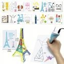 iLike S5 Книга-раскраска для фигурок 3D-печати ручкой 22 фигуры iLike S5 Книга-раскраска для фигурок 3D-печати ручкой 22 фигуры