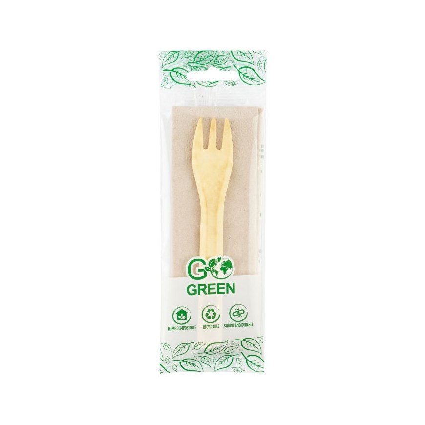 Compostable knives Go Green 10 pcs|0,041kg