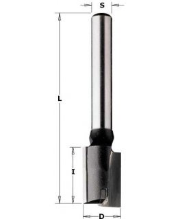 Straight hand cutter CMT S8 mm D30 mm