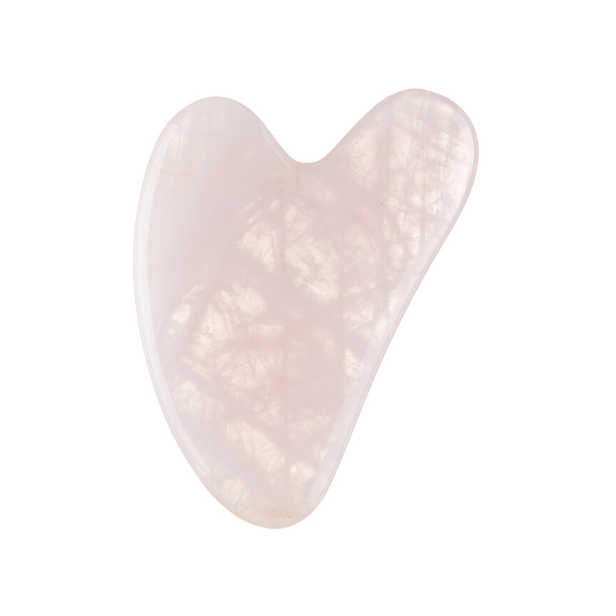 Palsar 7 Rose Quartz Jade Roller & Gua Sha Set – 3