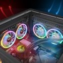 Thermaltake SWAFAN 12 RGB Корпус компьютера Вентилятор 12 cm Черный 3 шт