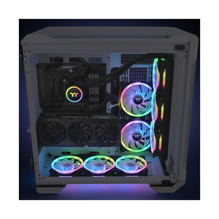 Thermaltake SWAFAN 12 RGB Arvuti korpus Ventilaator 12 cm Must 3 tk – 5