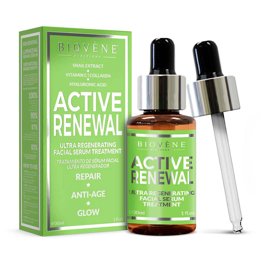 "Biovene Active Renewal Ultra Regenerating Face Serum" 30ml – 2