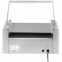 Ritininis ritininis grilis su dangteliu ir kaitinimo stalčiumi bandelėms 16 HotDog dešrelių 2200W 230V Royal Catering Ritininis ritininis grilis su dangteliu ir kaitinimo stalčiumi bandelėms 16 HotDog dešrelių 2200W 230V Royal Catering