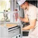 Ritininis ritininis grilis su dangteliu ir kaitinimo stalčiumi bandelėms 16 HotDog dešrelių 2200W 230V Royal Catering Ritininis ritininis grilis su dangteliu ir kaitinimo stalčiumi bandelėms 16 HotDog dešrelių 2200W 230V Royal Catering