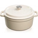 Puodas Grand feu FEUMWHITE, 24 cm x 24 cm x 10.5 cm, 3.5 l Puodas Grand feu FEUMWHITE, 24 cm x 24 cm x 10.5 cm, 3.5 l