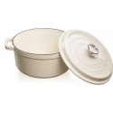 Puodas Grand feu FEUMWHITE, 24 cm x 24 cm x 10.5 cm, 3.5 l Puodas Grand feu FEUMWHITE, 24 cm x 24 cm x 10.5 cm, 3.5 l
