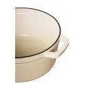 Pot Grand feu FEUMWHITE, 24 cm x 24 cm x 10.5 cm, 3.5 l Pot Grand feu FEUMWHITE, 24 cm x 24 cm x 10.5 cm, 3.5 l