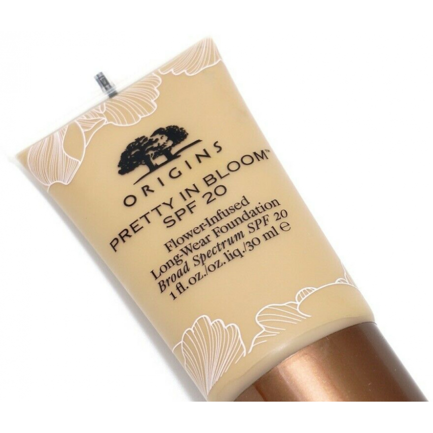 Origins Origins, Pretty In Bloom, Ilgai nešiojamas, Kremas Foundation, 610, Deep Neutral, SPF 20, 30 ml Moterims – 2