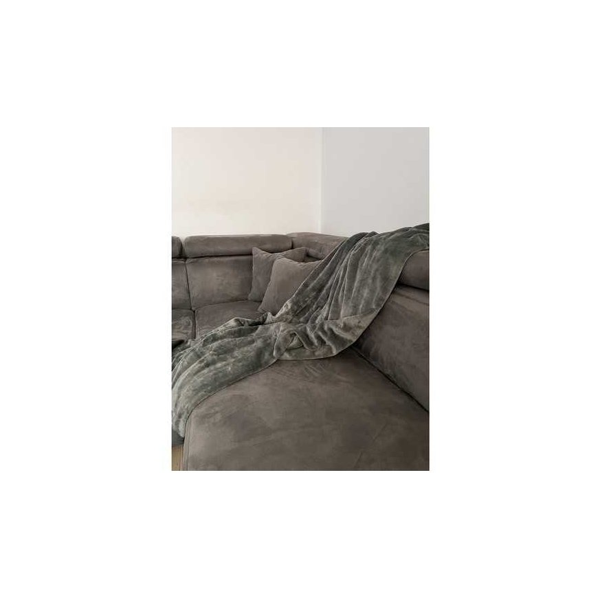 Blanket 1.6x2m - gray ruhhy 22695 – 2