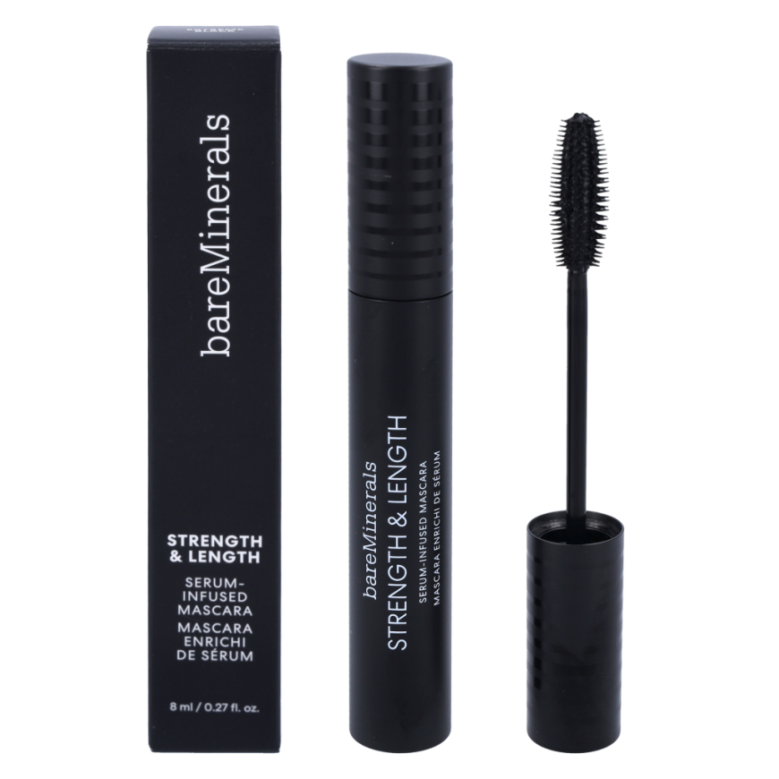 Bare Minerals Bareminerals Strength y Length Serum-Infused Blakstienų tušas 8ml – 2
