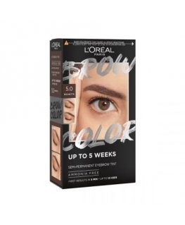 L'Oreal Brow Color komplektas do koloryzacji brwi 5.0 Brunette