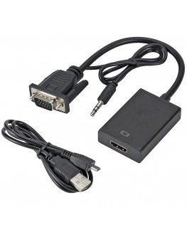RoGer Adapter to Transfer VGA to HDMI (+Audio)