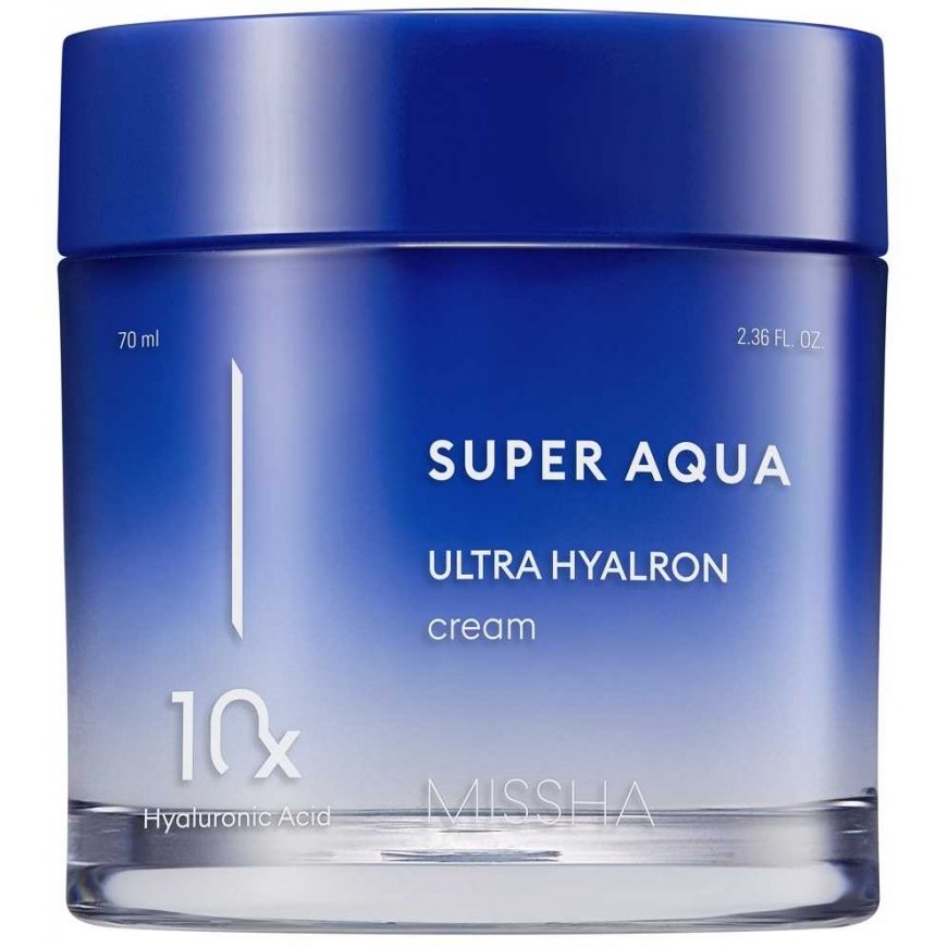 Missha Super Aqua Ultra Hyalron Creamy moisturizing cream with hyaluronic acid 70ml