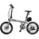 Beaster Scooter El. karboninio rėmo dviratis, BS126S, sidabrinis, 250 W Beaster Scooter El. karboninio rėmo dviratis, BS126S, sidabrinis, 250 W