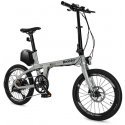 Beaster Scooter El. karboninio rėmo dviratis, BS126S, sidabrinis, 250 W Beaster Scooter El. karboninio rėmo dviratis, BS126S, sidabrinis, 250 W