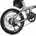 Beaster Scooter El. carbon frame bike, BS126S, silver, 250W Beaster Scooter El. carbon frame bike, BS126S, silver, 250W